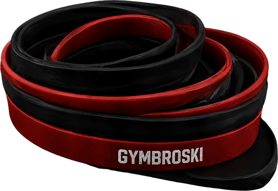 Set van vijf Gymbroski weerstandsbanden